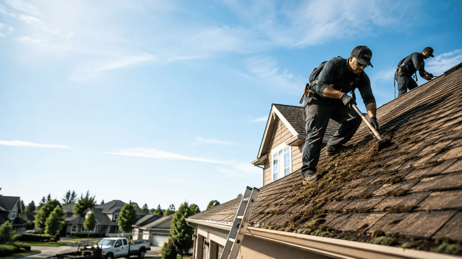 Roof Moss Removal in Kinder, LA near me